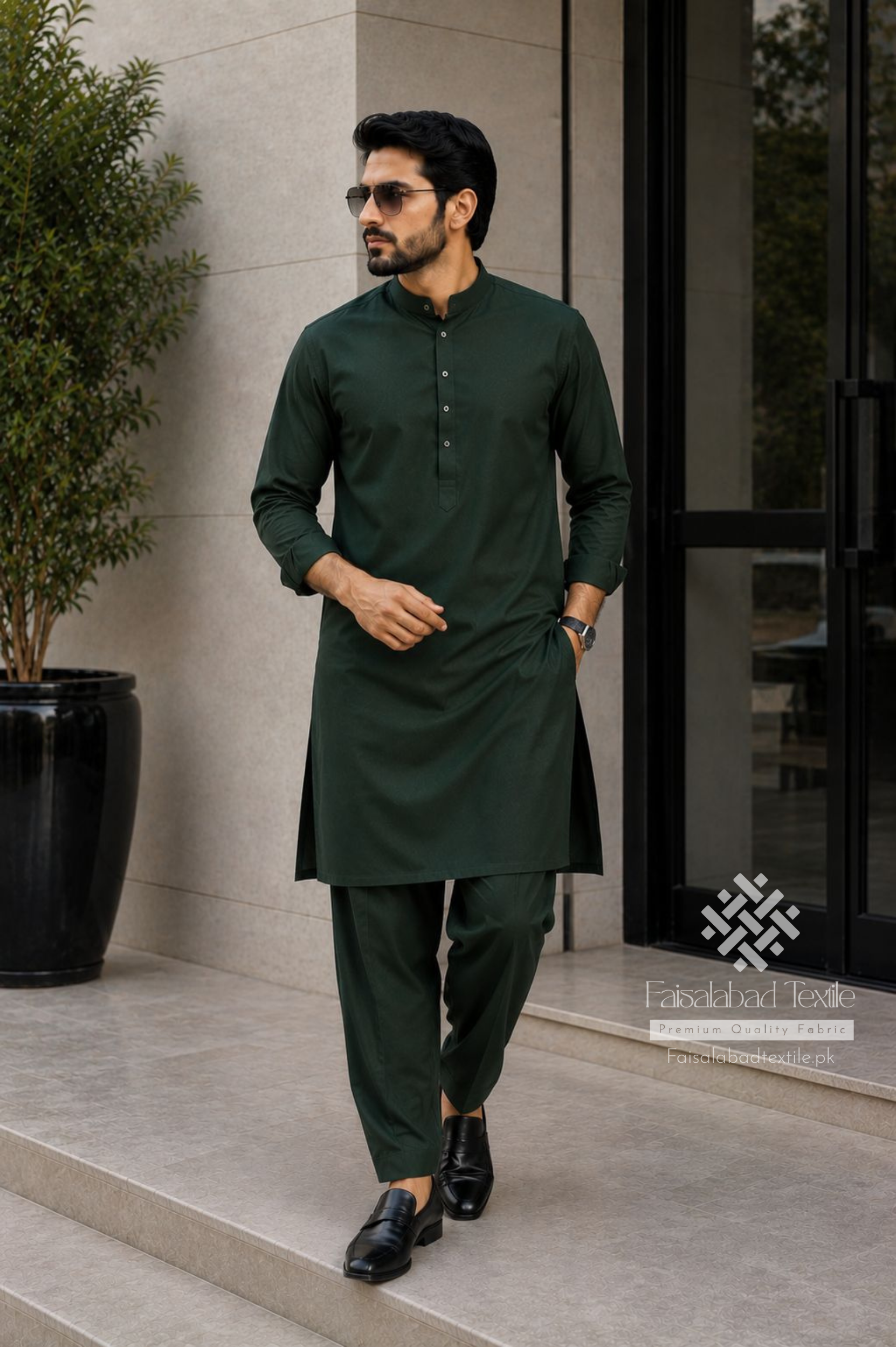 Boski Wash & Wear - Pine Green