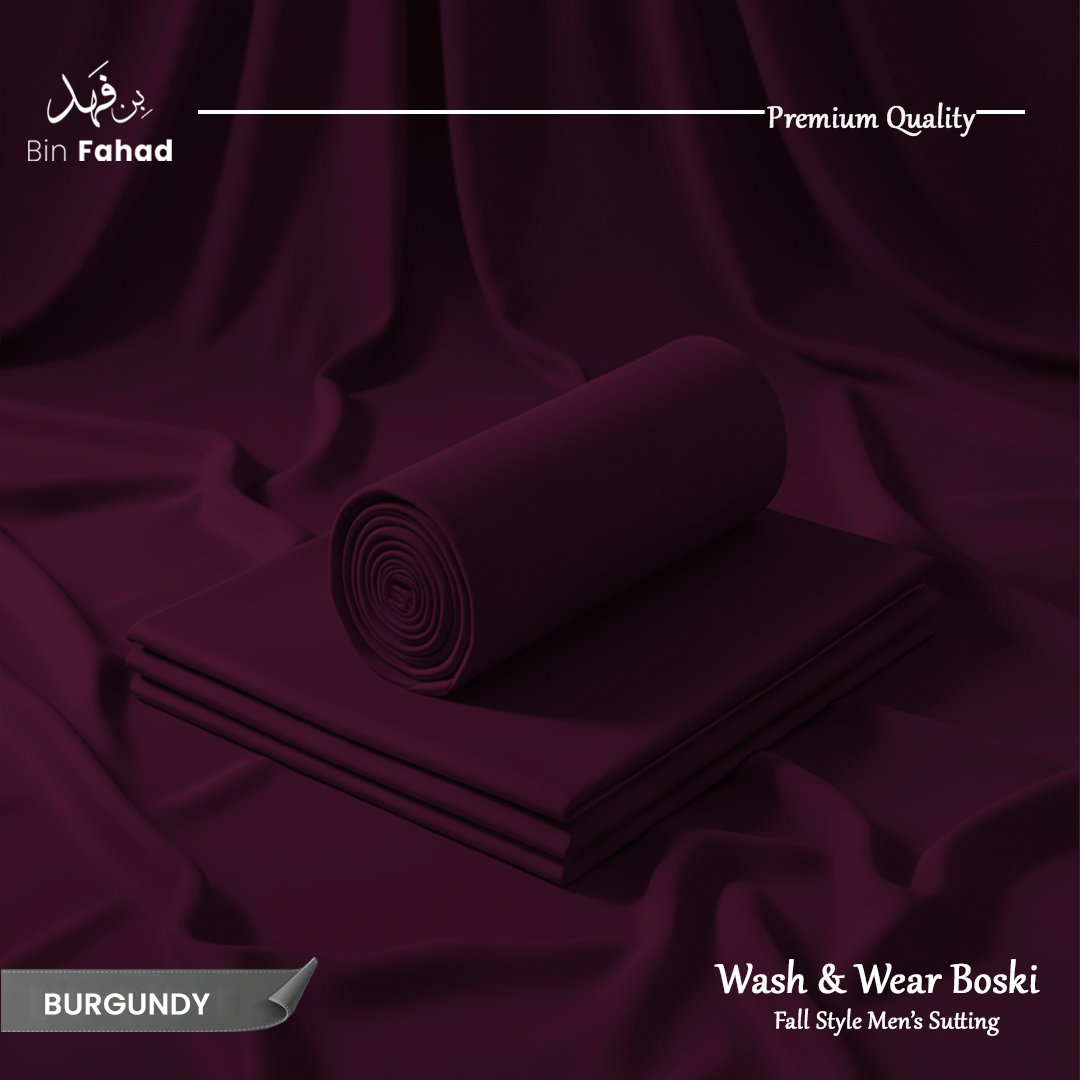Boski Wash & Wear - Burgundy