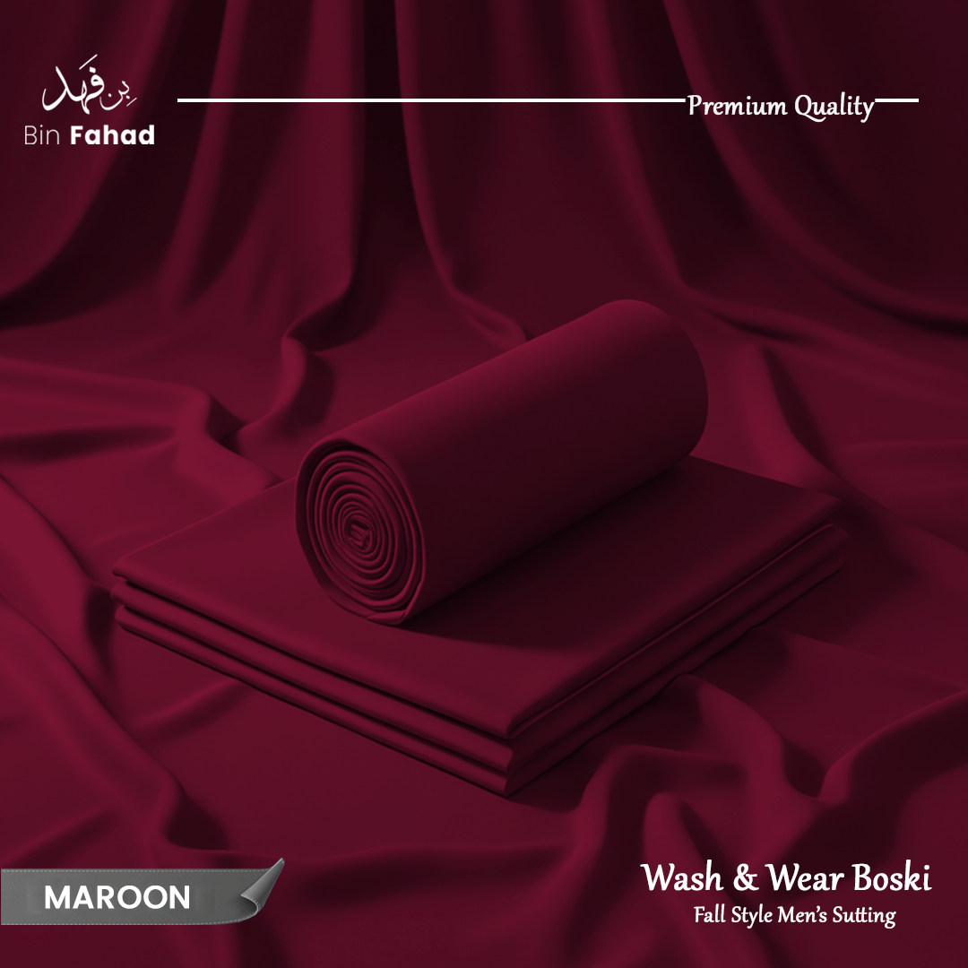 Boski Wash & Wear - Maroon