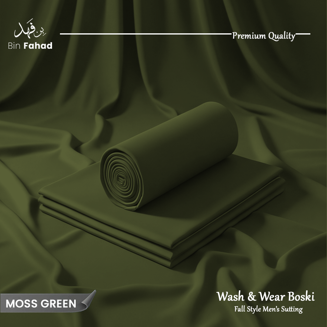 Boski Wash & Wear - Moss Green