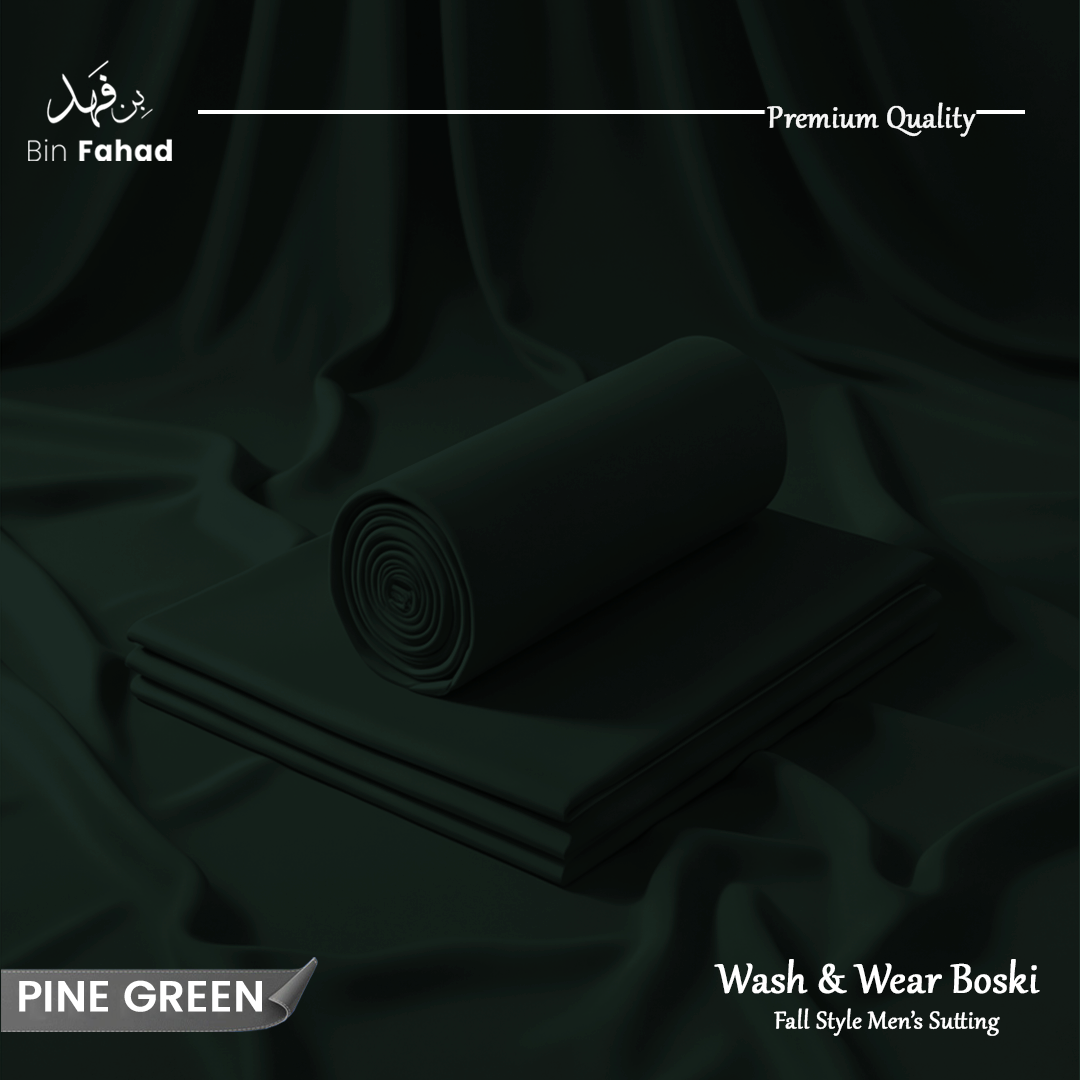 Boski Wash & Wear - Pine Green