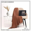Premium wool shawl with a soft 03